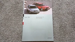AUDI 80 100 TDI SALES BROCHURE 1994 - Picture 1 of 4