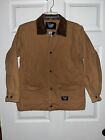 WALLS Coat Winter Jacket Youth Size Large 12-14 Blizzard Pruf Collar BROWN