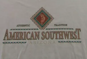 Vintage ARIZONA American Southwest Vacation Souvenir Beige T Shirt Size XL - Picture 1 of 6