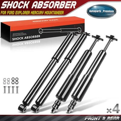 4pcs Front & Rear Shock Absorber for Ford Explorer 1995-2001 Mercury 1997-2001 - Image 1 of 4