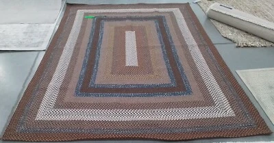 Alfombra de hilo roto marrón multi 8'-0" x 10'-0", precio reducido 1172773471 BRD313A-8 Foto 1 de 4