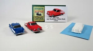 New! SMC-839 1957 Studebaker Golden Hawk 2 Door HO-1/87 Scale White Resin Kit - Picture 1 of 6