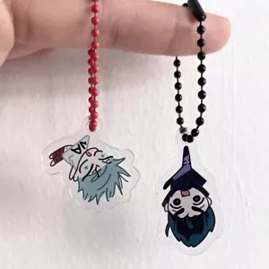 Anime ALIEN STAGE IVAN TILL Cosplay Keychain Acrylic Bag Pendant KeyChain A Pair - Picture 1 of 4