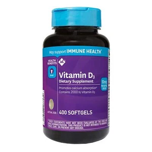 Member's Mark Vitamin D-3 2000 IU Dietary Supplement (400 ct.) - Picture 1 of 5