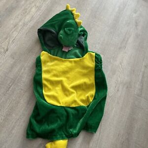 Drachen Kostüm für Kinder 1-2 Jahre Kleinkind grün Dino Saurier Krokodil