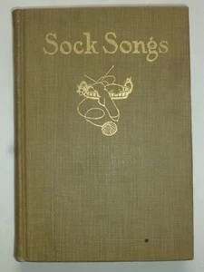 SOCK SONGS : American patriotic knitting publication 1919 - Picture 1 of 6