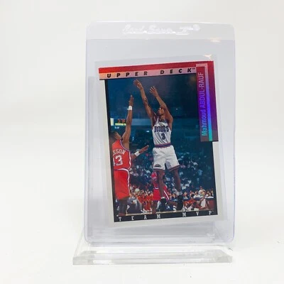 Mahmoud Abdul-Rauf - 1993/94 Upper Deck - Team MVP - Denver Nuggets - Image 1 of 2