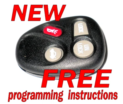 NEW PONTIAC BUICK OLDS CHEVY CADDY KEYLESS REMOTE ENTRY FOB TRANSMITTER KOBUT1BT - Image 1 of 3