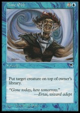 Magic the Gathering MTG Time Ebb (96) Tempest   NM