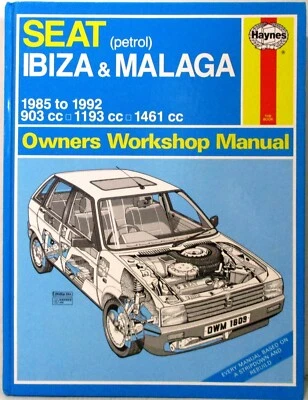 Haynes - Seat Ibiza Y Malaga / 1985 A 1992 / Manual Del Propietario Usado 107 - Imagen 1 de 4