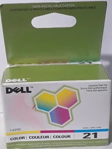 Cartucho de tinta de color Dell 21 (Y499D) - Imagen 1 de 1