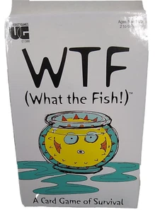 WTF (What The Fish!) University Card Game  Open Box Ages 8+ - Picture 1 of 6