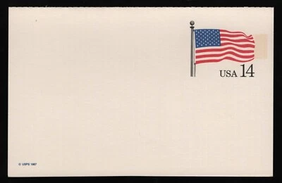 #UY38 14c U.S. Flag, Mint **ANY 5=FREE SHIPPING** - Image 1 of 2