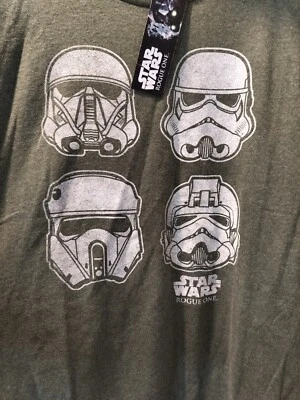 CAMISETA STAR WARS ROUGE ONE VERDE TALLA 2XL Foto 1 de 4