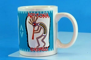 Arizona Kokopelli Dancer Coffee Mug. Holds 12 oz. - Picture 1 of 8