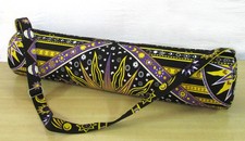 Mandala Sun Yoga Bag With Shoulder Strap Adjustable Gym Mat Bag Indian Throw