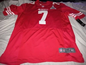 Nike San Francisco 49ers Colin Kaepernick Super Bowl 47 XLVII Jersey Size 48 NWT - Bild 1 von 8