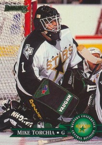 1995-96 Donruss #143 MIKE TORCHIA - Dallas Stars