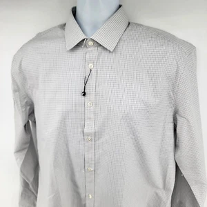 John Varvatos Slim Fit Long Sleeve Button-up Men's Dress Shirt 16.5 34/35 - Picture 1 of 7
