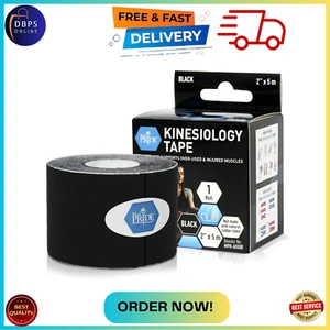 KT Tape Roll Cotton Kinesiology Therapeutic Elastic Sports Roll 2” x 16.4 Feet - Picture 1 of 11