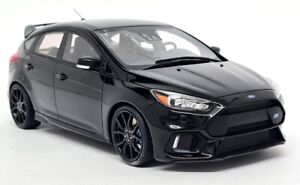 Otto 1/18 - Ford Focus RS Mk3 Black 2015/18 Resin Scale Model Car