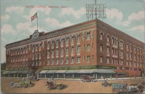 Postal Hotel Loyal Omaha Nebraska NE - Imagen 1 de 2