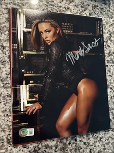 Mandy Sacs Mandy Rose Signed Autographed 8x10 Photo Beckett Witness W Top Loader - Picture 1 of 2