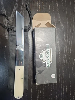 Escalas óseas grandes de pie de oveja Barlow Bear & Son WSB180 hechas en EE. UU.  Foto 1 de 4