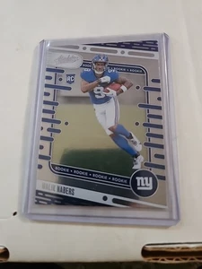 2024 Panini Absolute Rookie Malik Nabors (RC) #106 New York Giants - Picture 1 of 2