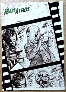 2012 Topps Mars Attacks Card 74 NEW MISSIONS. - Picture 1 of 3