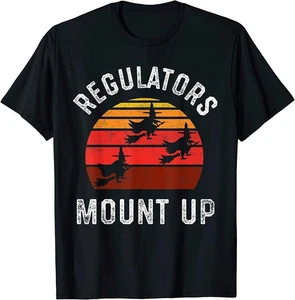 ¡NUEVO! Camiseta Reguladores Montaje, Divertida Bruja Halloween / HECHA EN EE. UU. - Imagen 1 de 3