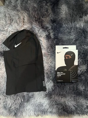 Nike Ski Mask Hyperwarm fit black pro Therma-Fit Hood (SAME DAY SHIPPING) 🚚 - Imagen 1 de 4