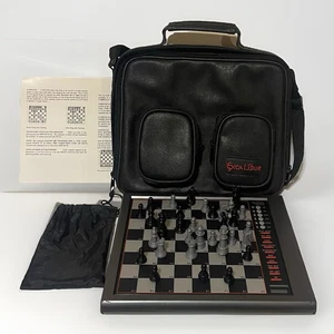 Estuche de transporte de piezas de ajedrez electrónico Excalibur Alpha de colección funciona - Imagen 1 de 4