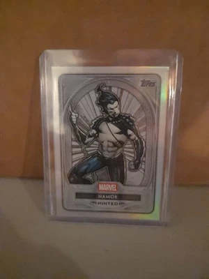2025 Topps Marvel Mint #73 Namor Silver Minted WW3 - Image 1 of 3