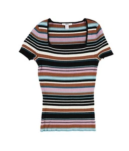 bar III Womens Ribbed Pullover Blouse - Picture 1 of 7