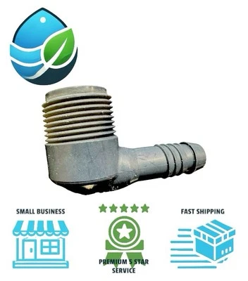 Spears 1413-099 90 Degree Combination Elbow 3/4 in. x 3/8 in. MIPT x Spiral Barb - Image 1 of 4