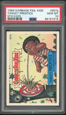 Topps Garbage Pail Kids 13th Series #507a Target Prentice PSA 10 GEM MINT Os13 - Image 1 of 3