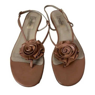 Sandalias de Tanga Valentino Rosetta Talla 37 1/2 Foto 1 de 4