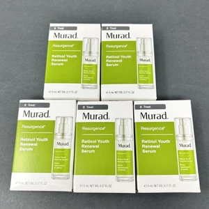 Murad Retinol Youth Renewal Serum • 0.17 Fl Oz • Trial Size Set Of 5 FAST SHIP - Picture 1 of 3