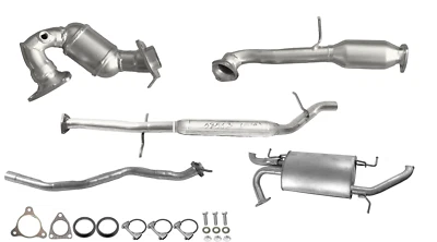 Fits: Full Exhaust For 2007 2008 2009 Acura RDX 2.3L V4 - Image 1 of 2