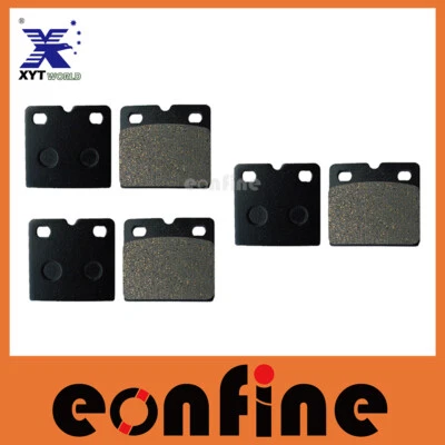 Pastillas de freno delanteras traseras para BMW K 100 LT modelo sin ABS modelo 1986 1987 08/1988 Foto 1 de 2