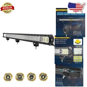 40 Inch 540W LED Light Bar - Triple Row Spot Flood Combo for Vehicles and Boats - Picture 1 of 11