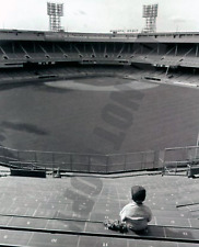 1970s Detroit Tigers Baseball Stadium Bleacher View Of Boy Alone 8x10 Photo