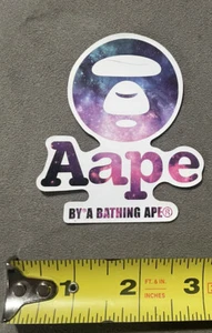 A Bathing Ape Bape Skateboard Sticker Laptop Luggage Decal 2 1/2” - Picture 1 of 1