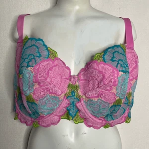 Adore Me Women's Plus Size Cup 38i Lace Underwire Full Coverage Unlined Bra NEW - Picture 1 of 11