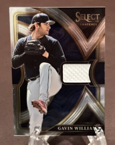 2023 Select Baseball - GAVIN WILLIAMS *RC Prospect Jersey Select Swatches!* 🔥🔥