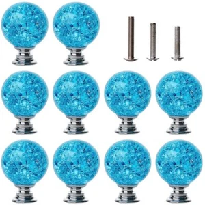 LONGWIN 10 Pack Crystal Cabinet Knobs Handle Drawer Pulls For Bedroom Kitchen - Bild 1 von 9