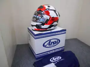 Arai ASTRO-GX FACE Red L size 59-60cm Astro GX Full Face Helmet From Japan New - Picture 1 of 7