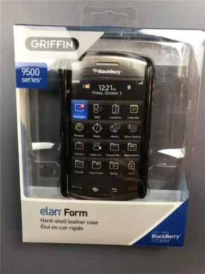 Funda rígida de cuero Griffin serie 9500 forma elan BlackBerry Storm  Foto 1 de 2