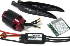 Antriebsset Scirocco Robbe Brushless Motor Regler Außenläufer Poly-Tec - Bild 1 von 1